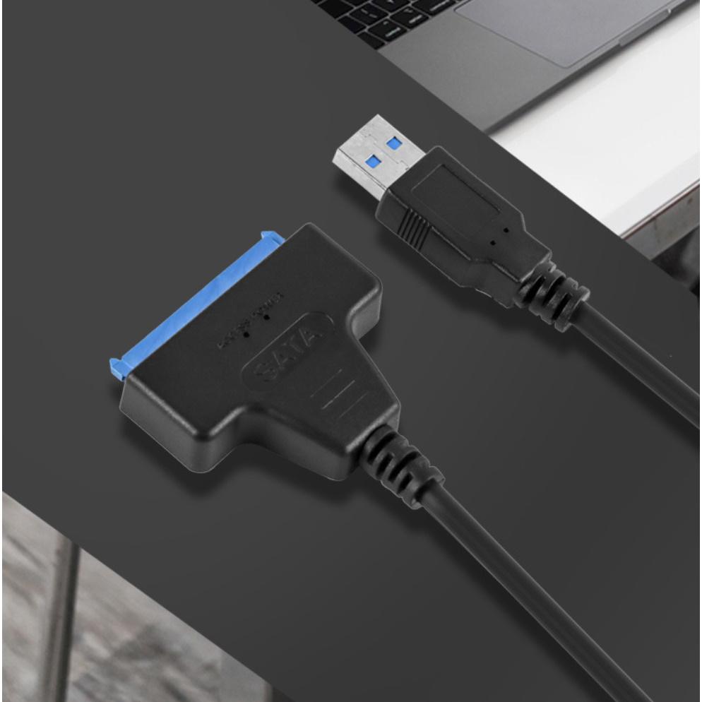 Usb 3.0 Mâle À Sata 22pin Femelle Câble Adaptateur Pour 2.5 Sata