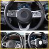 Couvre-booster de volant universel en fibre de carbone pour voiture Accessoires antidérapants EXV