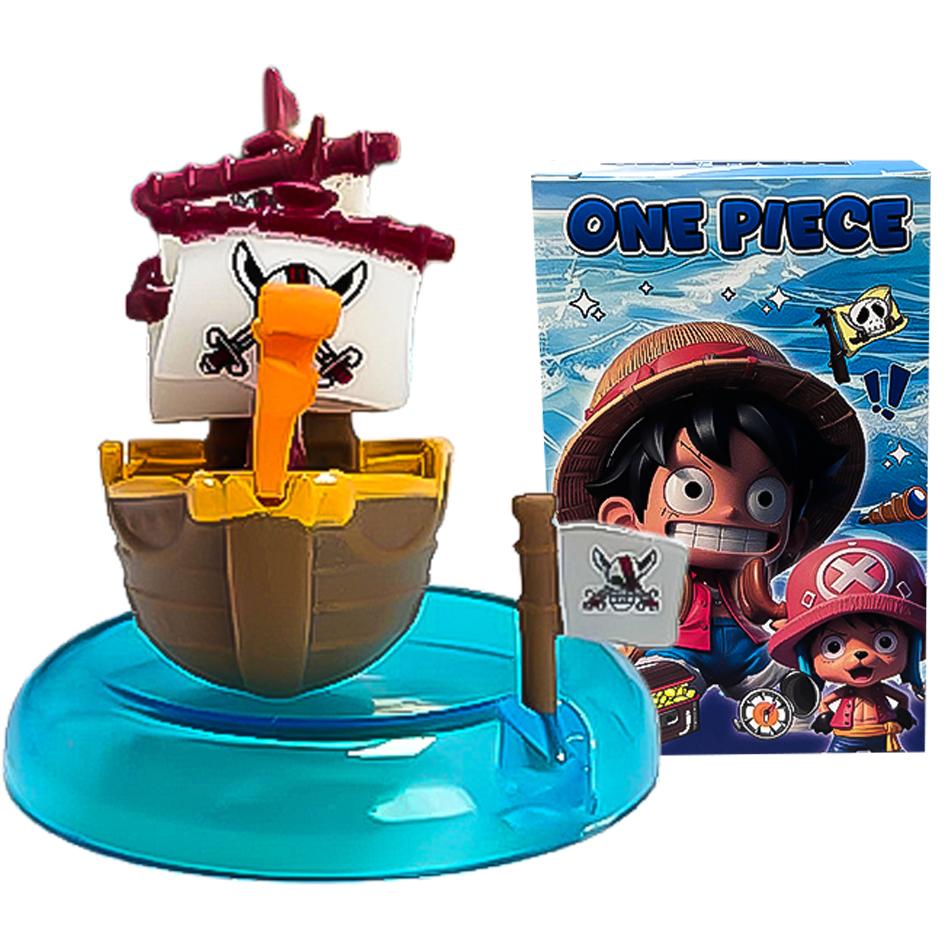 Anime One Piece-Pirate Ship Series Blind Box Guess Bag Toys Doll Cute Anime Figure Desktop Ornaments Collection