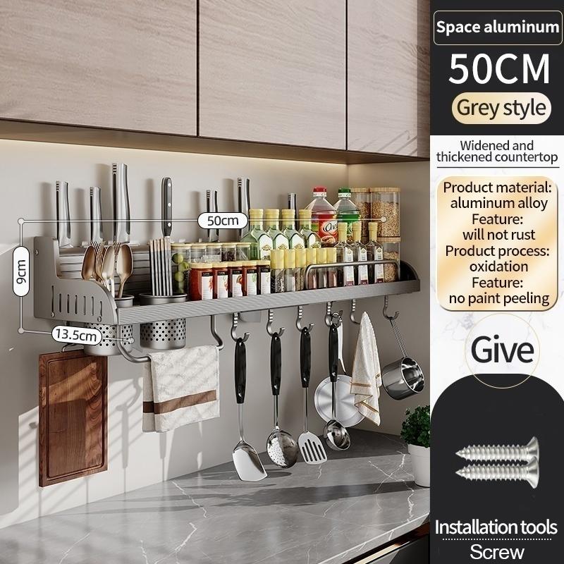 Almacenamiento de Especias de Cocina Soporte para Cuchillos Soporte para Cuchillos Organizador de Especiero Soporte para Cuchillos Reposacucharas y Palillos Organizadores Colgantes