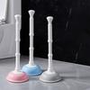 Plastic Toilet Plunger Anti-clogging Drain Cleaner Pipe Dredging Device Bathroom Kitchen Sink Cleaning Supplies