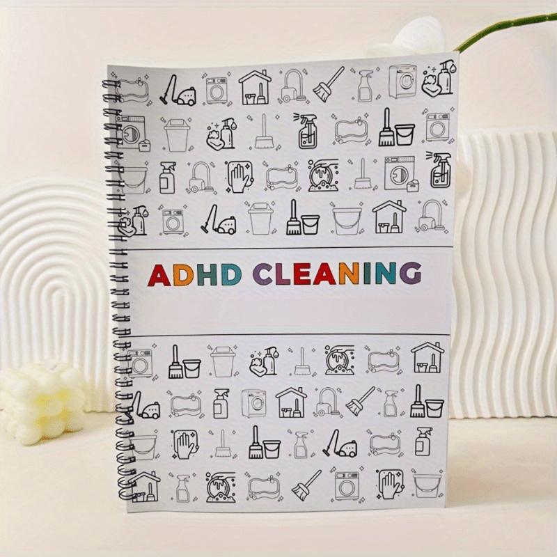 36-Page Attention Deficit Hyperactivity Cleaning Planner Board - A Comprehensive Daily, Weekly, Monthly and Annual Task Organizer for Home Maintenance