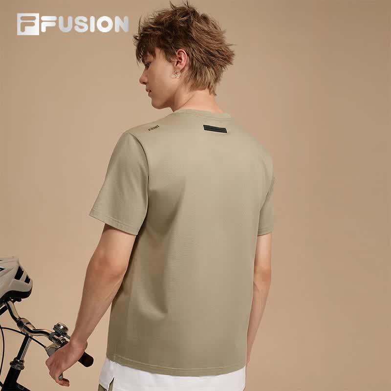 Fila Fusion Men's Short Sleeve Cotton Knit T-Shirt