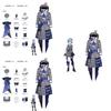 2023 New Hololive Vtuber Cosplay Costume For Women Anime Roleplay
