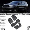 Wodoodporne dywaniki podłogowe 3D dopasowane do 2014-2023 Dodge Durango