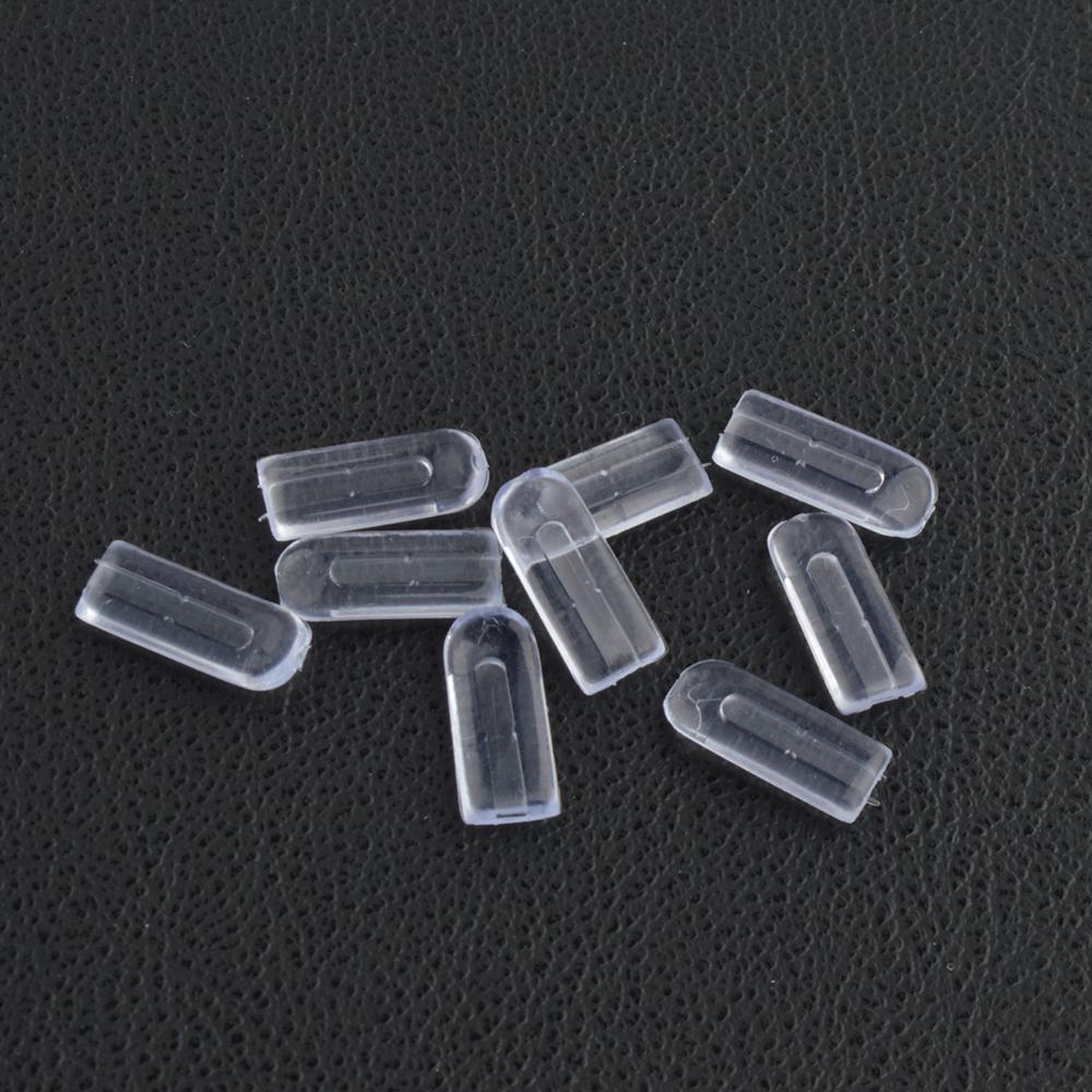50Pairs(100pcs) Insert type Anti Slip PVC Nose Pads For Eyeglasses Sunglass Glass Spectacles Eyewear
