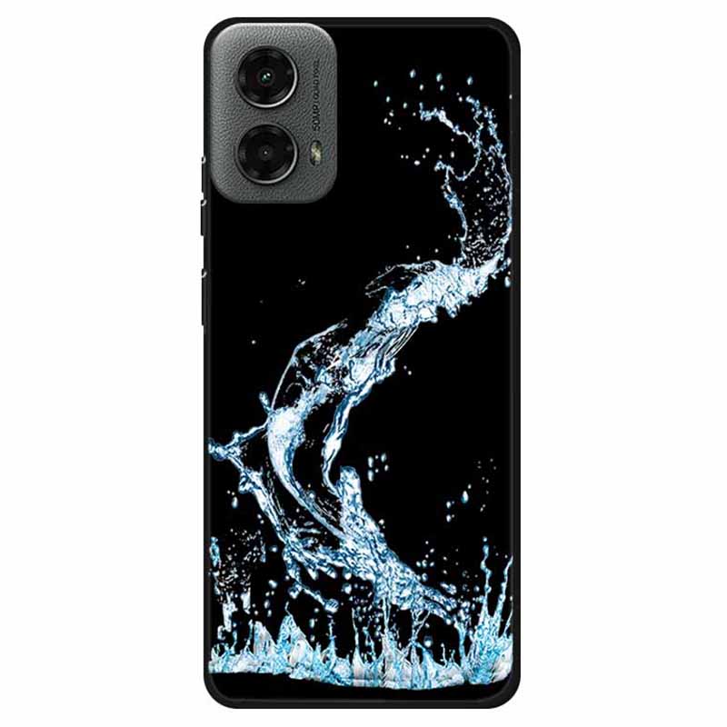 Dla Motoroli Moto G 5G (2024) Etui Miękkie TPU Wzór Telefon Pokrowiec