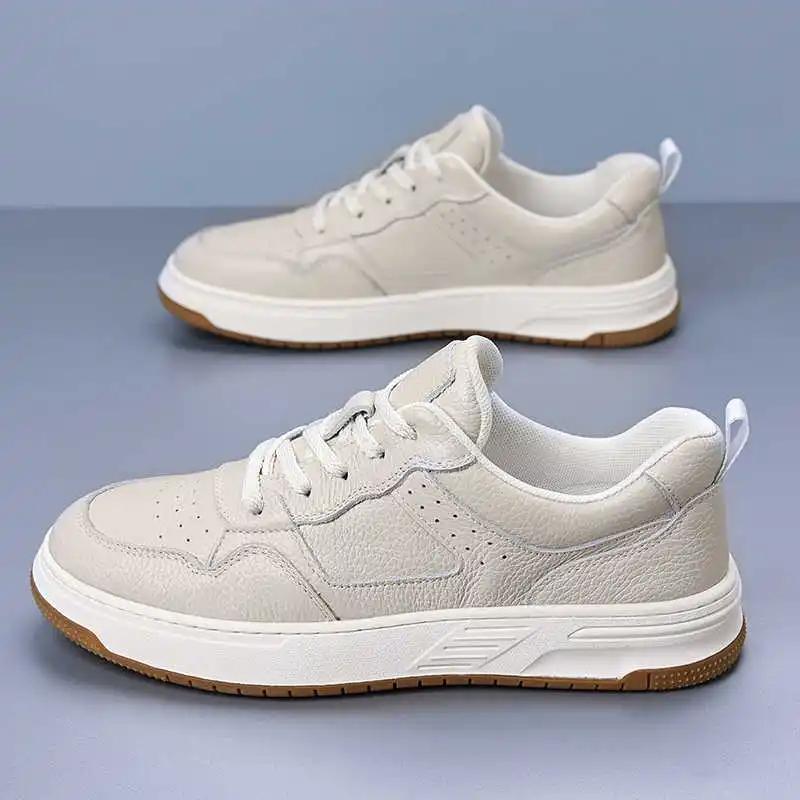Fashion High Platform Perforated Fashion Man Shoes Flats Men's Sneakers Large Sizes Men's Loafer Sports Nice Original Sneskers