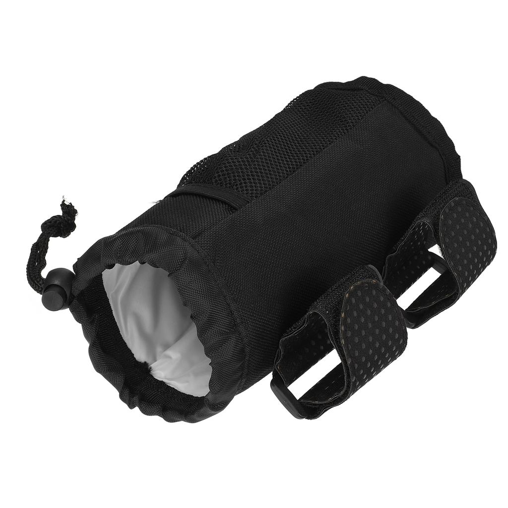 Cykelflaskhållare Justerbar för 12 till 32 oz Flaska Slitstark Oxford-tyg Rullstolsmuggshållare för