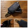 Genuine Leather Key Storage Bag Bluetooth Earphone Keychain  Automotive Smart Key Protective Case Housekeeper Zipper Keys Coin Purse