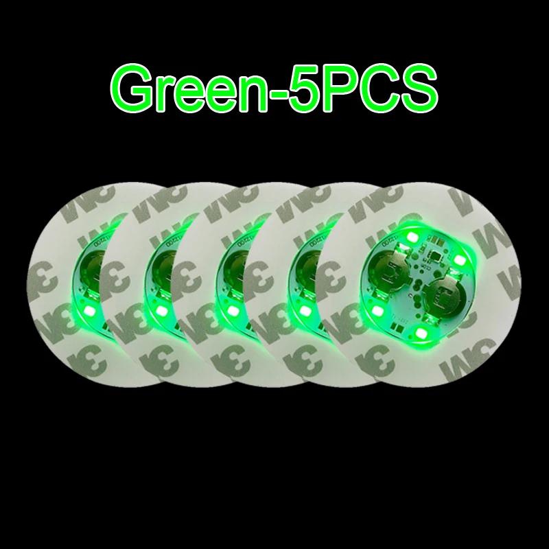 

50/25/10/5 шт. Світлодіодні підставки з батарейним живленням, світні підставки для пляшок, наклейки, килимки для чашок для коктейлів, лікерних пляшок, декор для бару, клубу, вечірки Diameter- 6CM