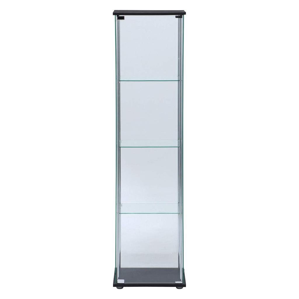 Fuji Boeki Sammelkoffer Figurenkoffer 4 Etagen Breite x Tiefe x Höhe 162cm Braun Vollglas Aufbau Artikelnummer 96047 42,5 36,5 [2 Verpackungen]