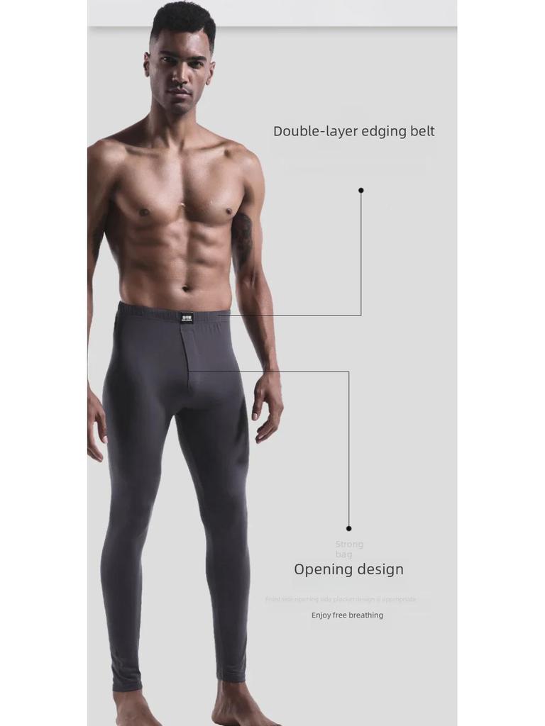 Men's Autumn & Winter Slim Warm Cotton Wool Trousers