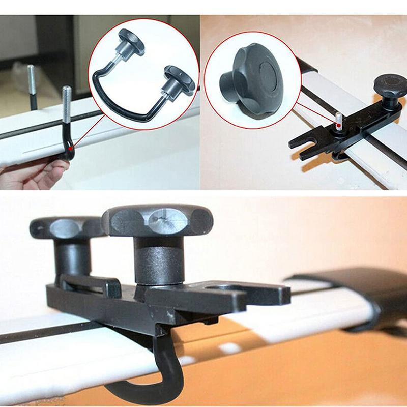 Universal Roof Box Clamps Car Van Mounting Fitting Kit Roof Box U Bolts Stainless Steel U-bolts Clamps Roof Box U Brackets