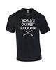 Funny Billiards Tee Shirt World's Okayest Pool Player Black