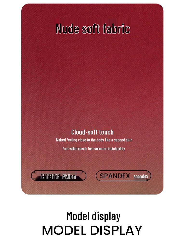 High-Waist Seamless Gradient Yoga Shorts - Women's Peach Butt Slimming Three-Quarter Length for Running & Fitness