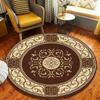Premium Border Circular Carpet Bohemian Ethnic Style Rug Indoor Bedroom Living Room Soft Decorative Door Mat