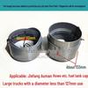 Heavy Truck Fuel Tank Cap Lock - Waterproof Protective Cover for Auman, Jiefang, Howo