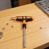 T-shaped Cross Multi Purpose T-shaped Cross Handle Adapter Socket Hexagonal Plum Head Screwdriver Set