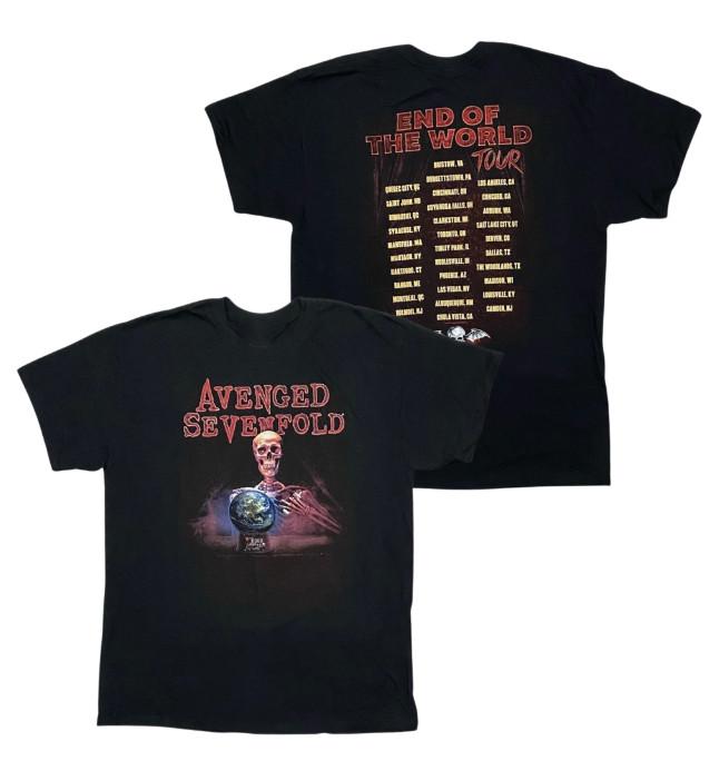 AVENGED SEVENFOLD Dead Earth T-Shirt Heavy Rock Band Merch Tee S-5XL L