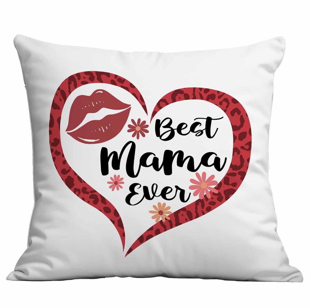 Neue rosa bedruckte Muttertags-Kissenhülle Heimkissen-Kissenhülle