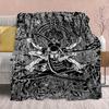 One Piece Anime Flannel Blanket - Soft Warm Perfect for Sofa, Bedding Camping Travel Office Home Decor 