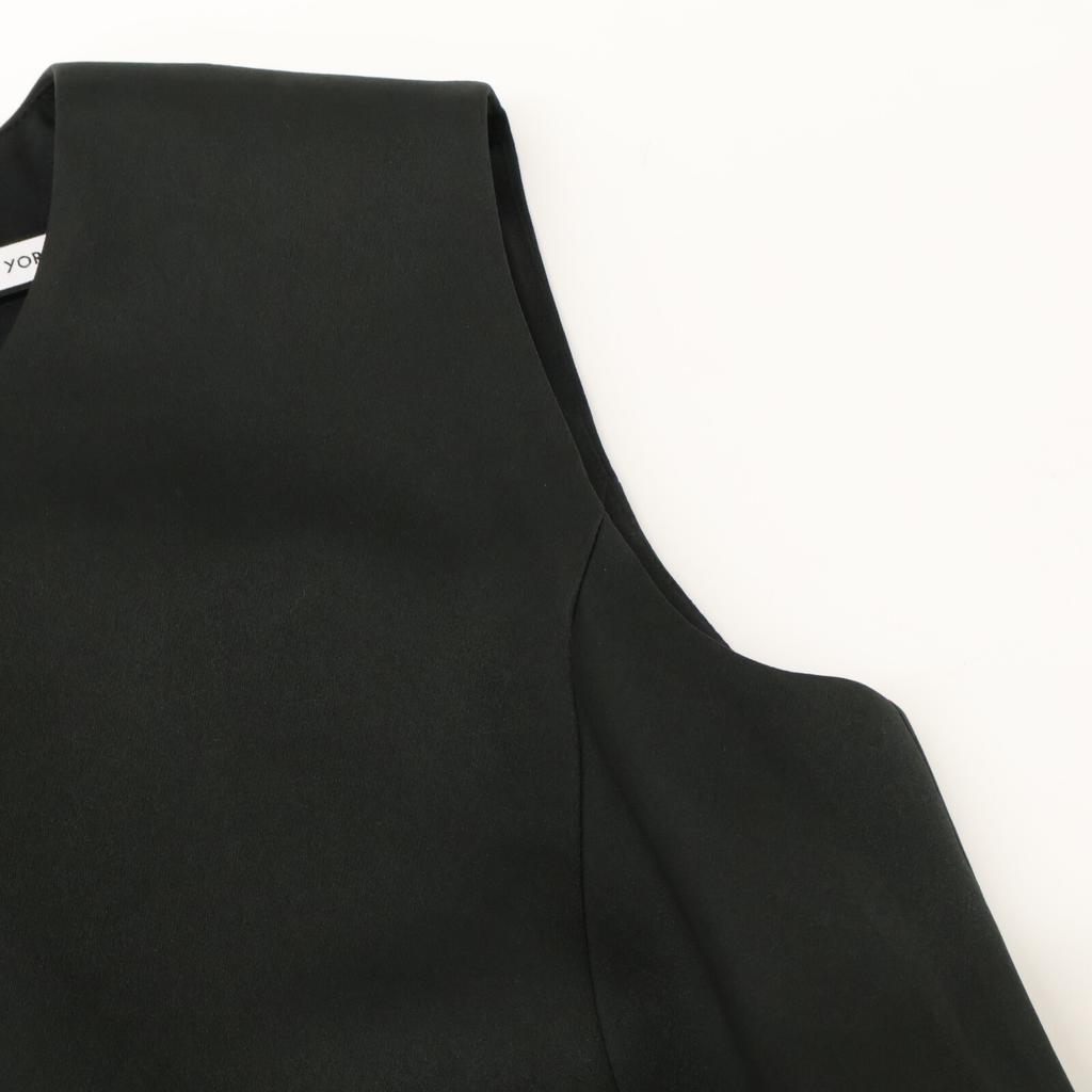 FOXEY NEW YORK 42365 Black Petal Flare Dress Dress 38 blackUsed