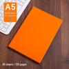 A5 Sheepskin Soft Leather Notebook – Customizable, Logo Printable, Thick Business Office Design