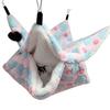 Small Pet Hammock Double-layer Plush Soft Winter Warm Hanging Nest Sleeping Bed Small Pets Hamster Squirrel Chinchilla House