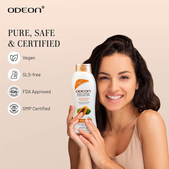 Lotion pour le corps Odeon 400ml (Papaye)