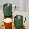 Stainless Steel Kitchen Milk Cup Crafts Coffee Latte Frothing Pitcher Mug Frothing Jugs Foam Art 350/600ml Steaming Mugs KXRE