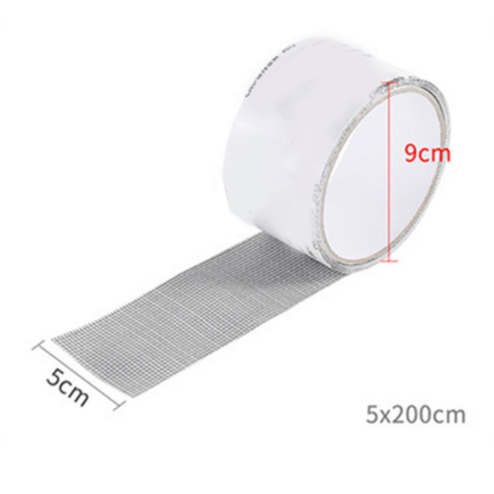 Waterproof Window Screen Repair Tape Mosquito Net Self Adhesive Repair Patch Anti-Insect Fly Mesh Broken Holes Repair Sticks