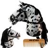 Hobby Horse Horse On A Stick Horse Horse Head Pattoon Black And White + Comb [M-Hobbyhorse11]
