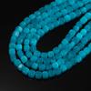 1 Strand Natural Stone Agate Beads 7.5 x 7.5mm Cube Spacer Loose Bead for Jewelry Making DIY Bracelet Necklace Accessories