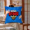 Strategy Game B-BRAWL STARS Pillow Cushion Cover Pillowcase Living Room Sofa Home Decor Customized