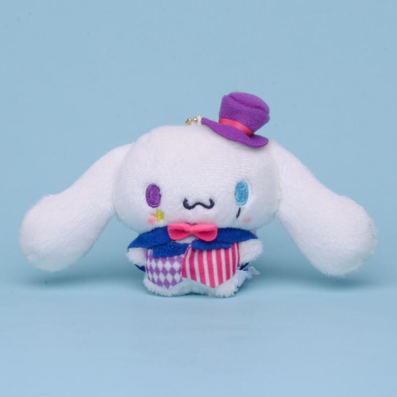 

Night Circus Sanrio Demon Kuromi And Cinnamoroll Plush Keyring Collectors Cinnamon Roll