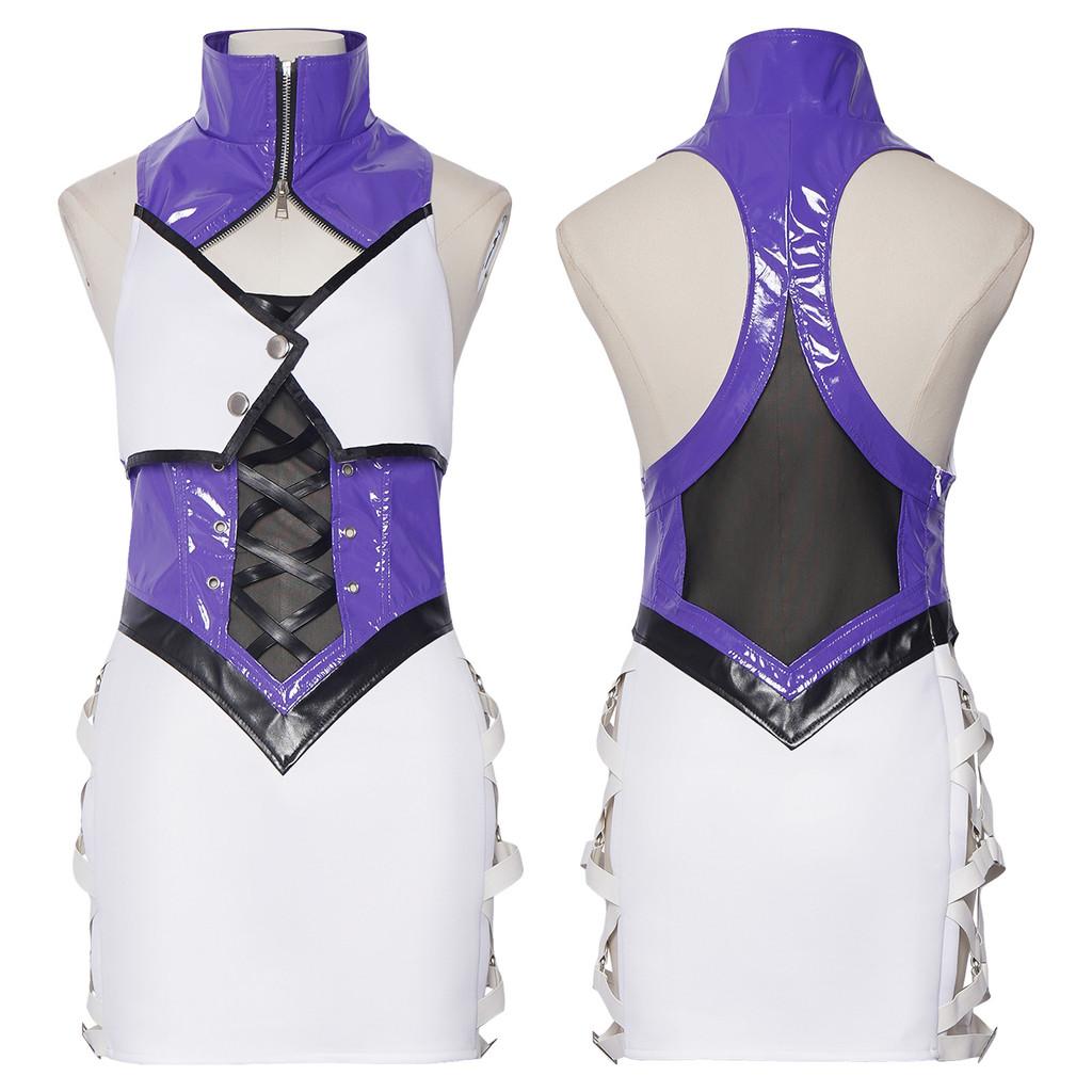 Naraka Bladepoint Cosplay Stage Wear For Anime And Game Fans With Comfortable Spandex Material For Role Play Events