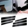 6X Window Posts Pillar Door Cover Trim Set Black 4dr 2007-2011 Fit Honda CRV
