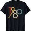 Herren Vintage Geburtstagsgeschenke: Altes 43 Jahre Klassisches T-Shirt Sommer 43 Jahre Klassiker 1980 Limitierte Auflage Bedrucktes T-Shirt