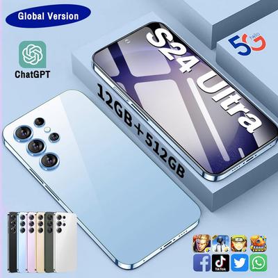 Hot-Selling S24 Ultra Smartphone 6.6\" Large Screen Android