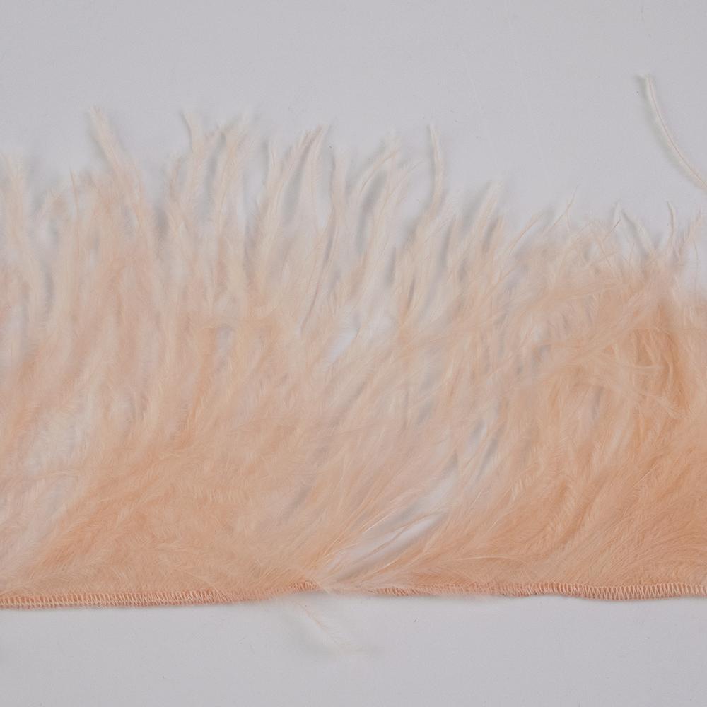 1 Metr Czarny Strusi Piórnik Wysokiej Jakości Dostosowany Piórnik do Sukni na Przyjęcie Weselne Odzieży do Szycia