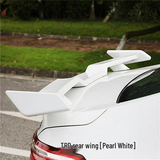 Toyota Camry TRD Sports Style Seagull Rear Wing Modification