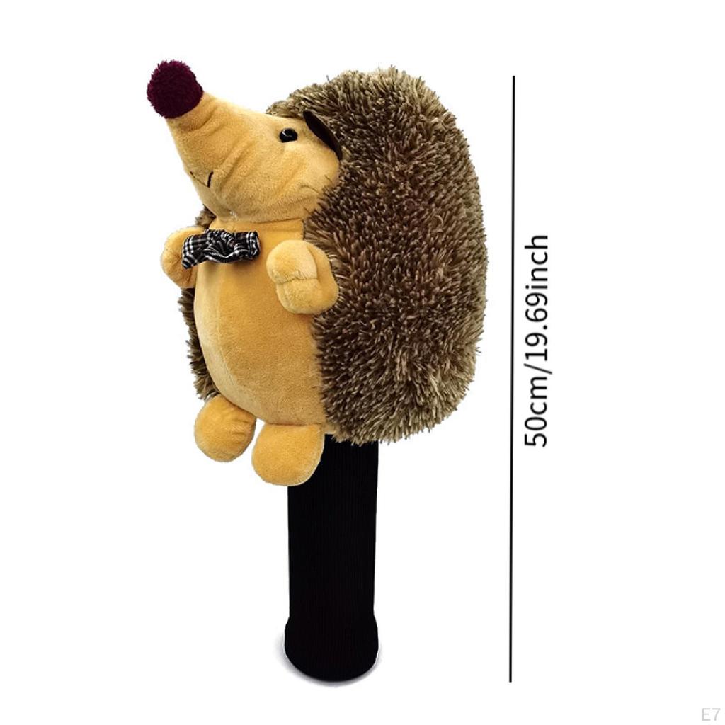Golf Holzschlägerhaube Tierförmig Niedlich Igel Schutz Transportieren Schützen Plüsch Kratzfest