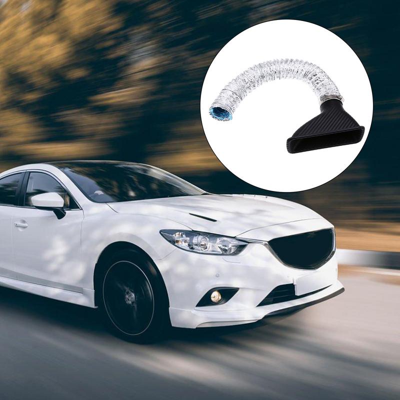 Ventilátor sání vzduchu do auta, hadice sání studeného vzduchu, vysoce výkonný automatický ventilátor, sada sání vzduchu do auta pro vyšší účinnost motoru