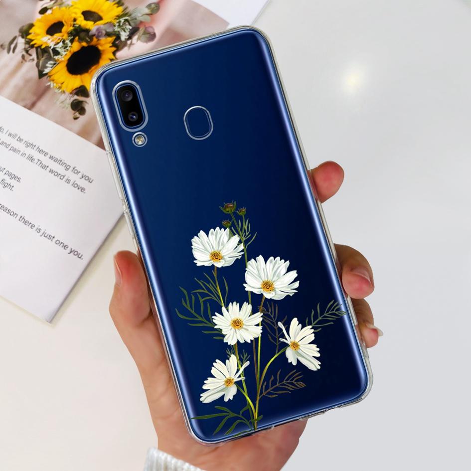 For Samsung Galaxy A20 Case A205 SM-A205F Silicone Cover Cute Astronaut Soft Phone Cases For Samsung A20e A202F A30 A305F Bumper