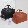 Large-Capacity Double Layer Travel Cosmetic Bag Portable PU Makeup Pouch Women Waterproof Bathroom Washbag Multifunctional Bag