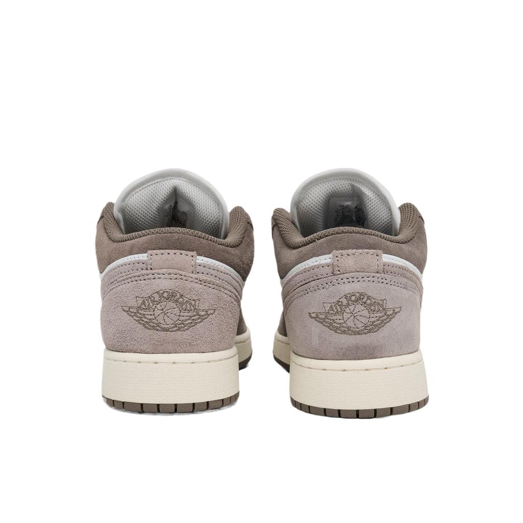 Air Jordan 1 Low GS Olive Grey Enigma Stone Kinder Sneaker Summit-White Pale-Ivory 553560-026