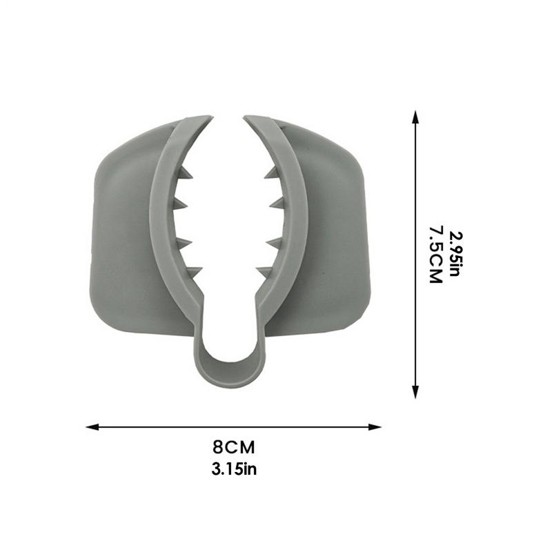 Safety Hand Guard Vegetable Cutter Clamp Non-slip Avoid Accidental Scratches Kitchen Accessory for Cutting Food Preparation