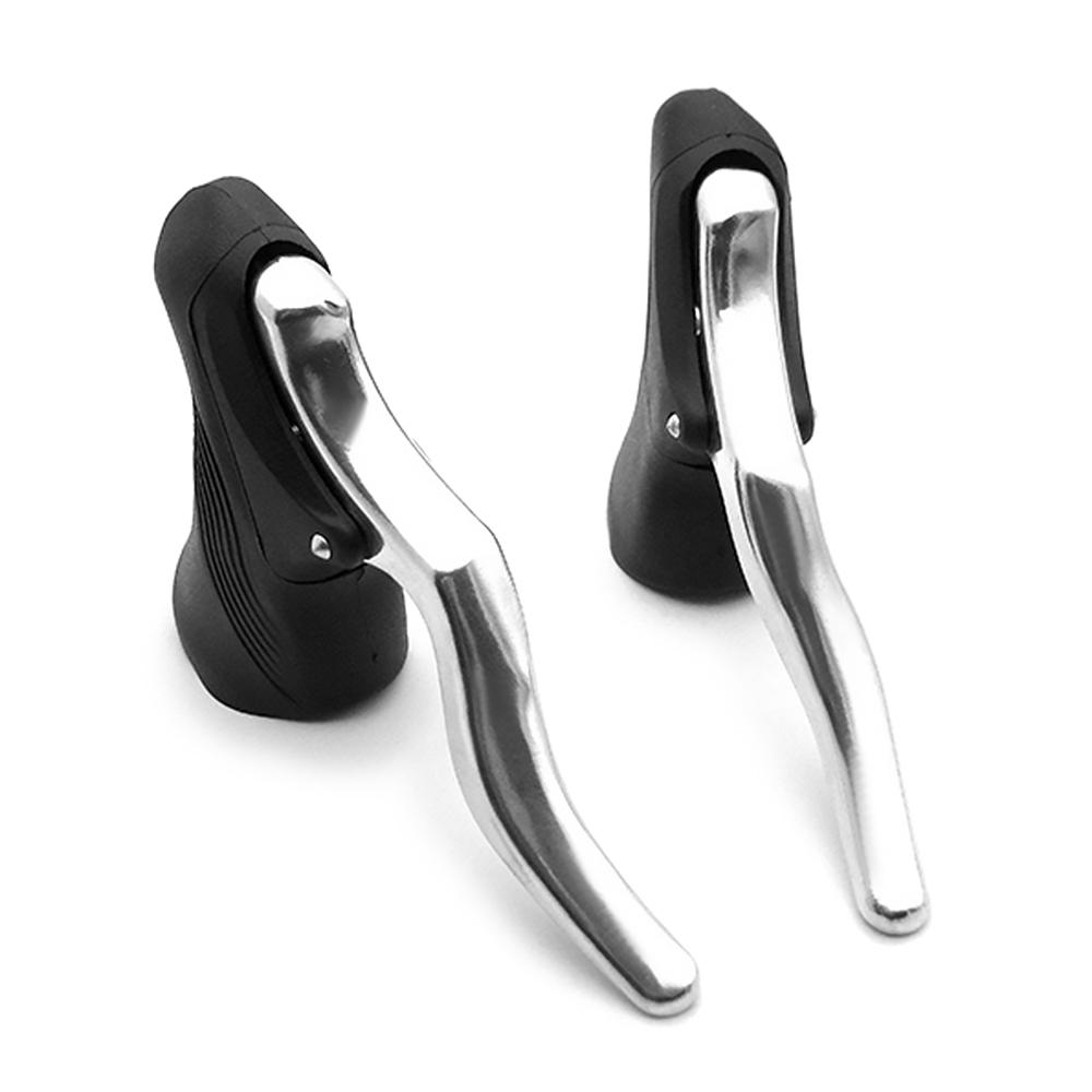 Gear Front & Rear Road Bike Bike Drop Bar Cycling Brake Levers Bicycle Brake Handle Handlebar Set