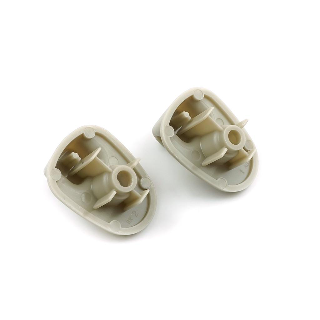DZMZL Zonneklep Clip Houder Plastic Klem Set van 2 Grijs 1AR26BD1AA en 1AR26DW1AA voor Jeep Liberty voor Dodge Nitro